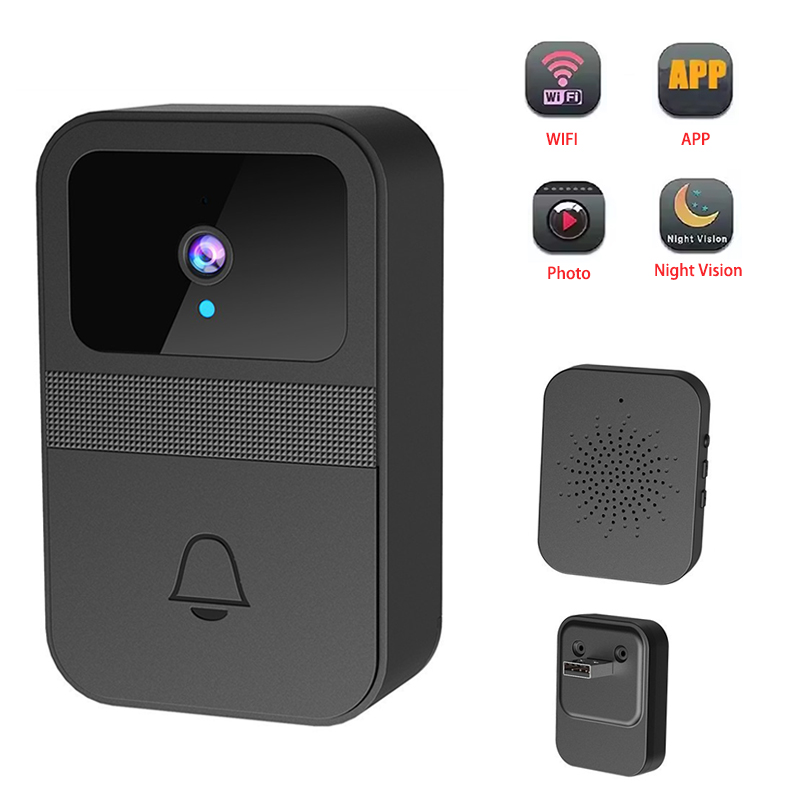 Home Security Front Door Camera - Kamera dzwonkowa WiFi z funkcją nagrywania