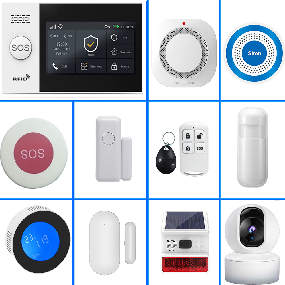 Sim Gsm Alarm - PGST 4G Tuya Inteligentny system alarmowy