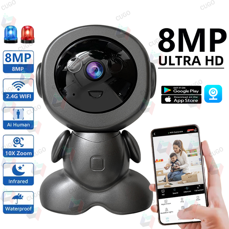Kamera robota monitorującego 8 – Home Security Robot recenzja i cena