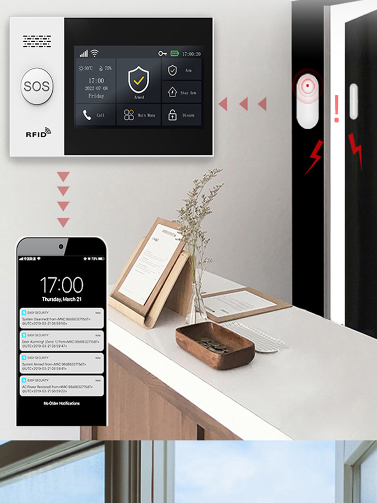 PGST107 4G Tuya inteligentny s – Sim Gsm Alarm recenzja i cena