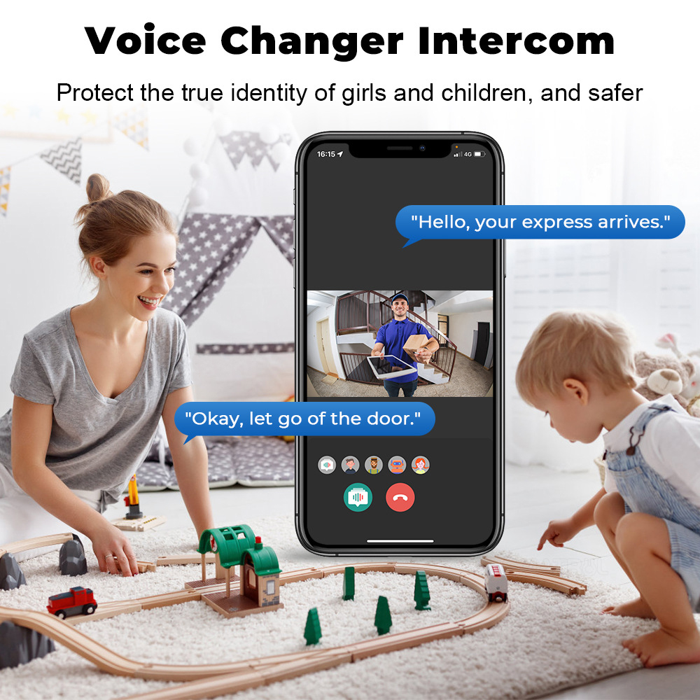 Dzwonek do drzwi WiFi Tuya Bez – Home Security Front Door Camera recenzja i cena