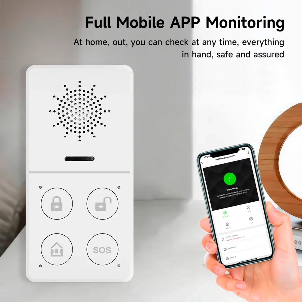 Tuya Wifi inteligentny System  – Sim Gsm Alarm recenzja i cena