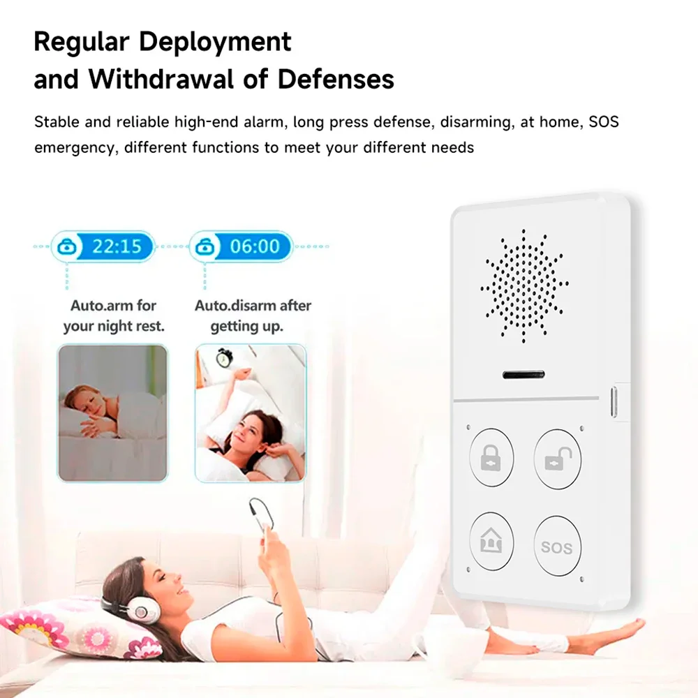 Tuya Wifi inteligentny System  – Sim Gsm Alarm recenzja i cena