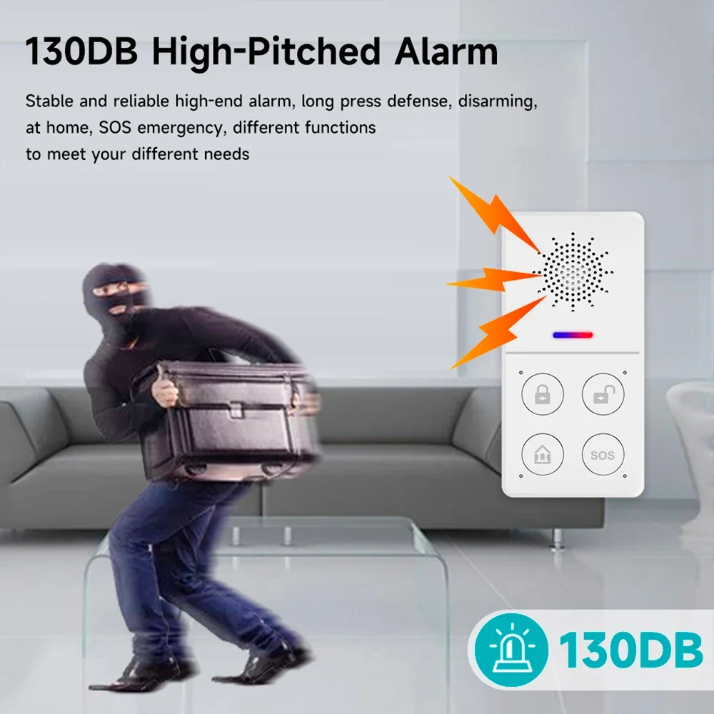 Tuya Wifi inteligentny System  – Sim Gsm Alarm recenzja i cena