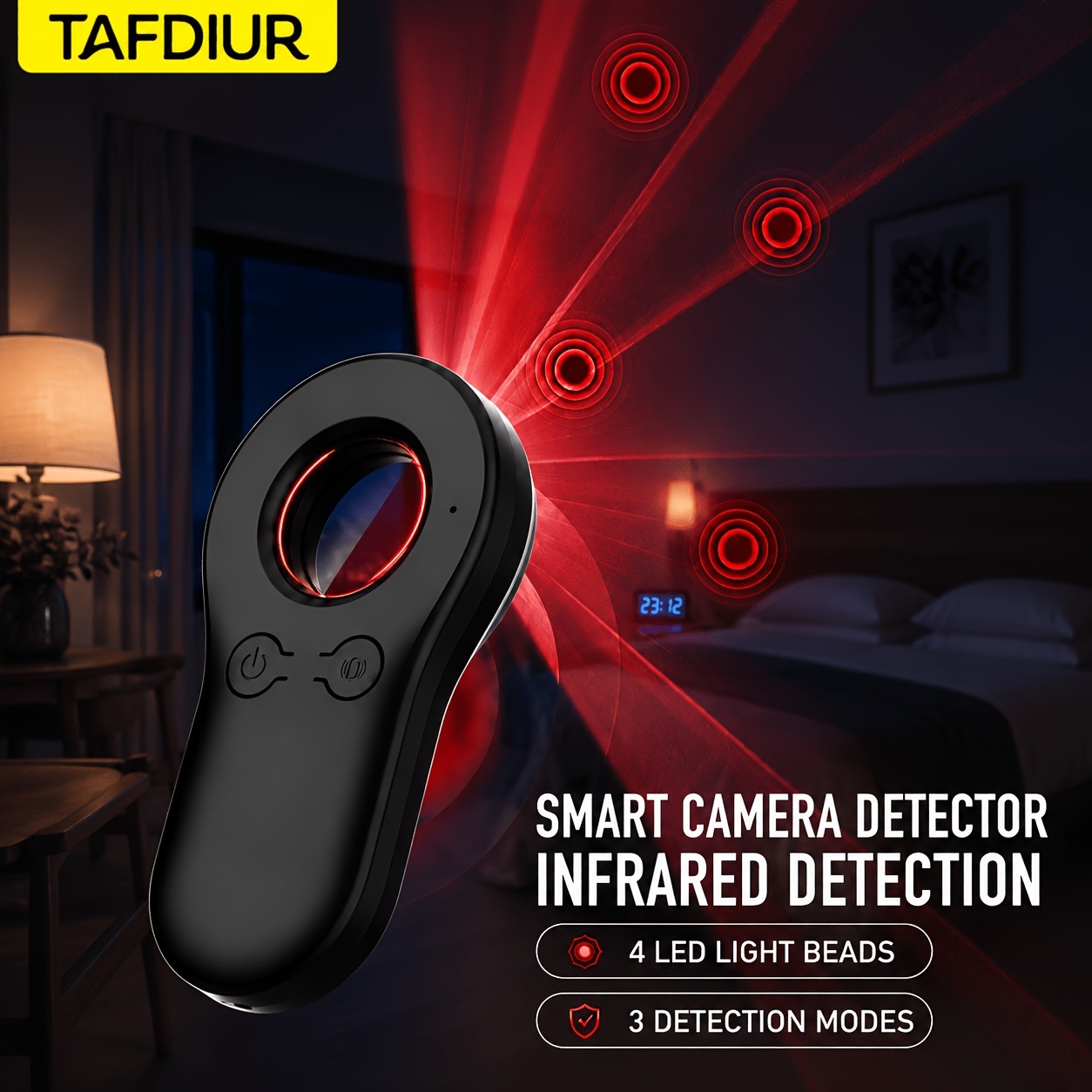Tafdiur – jednokomponentowy de – Home Security Front Door Camera recenzja i cena