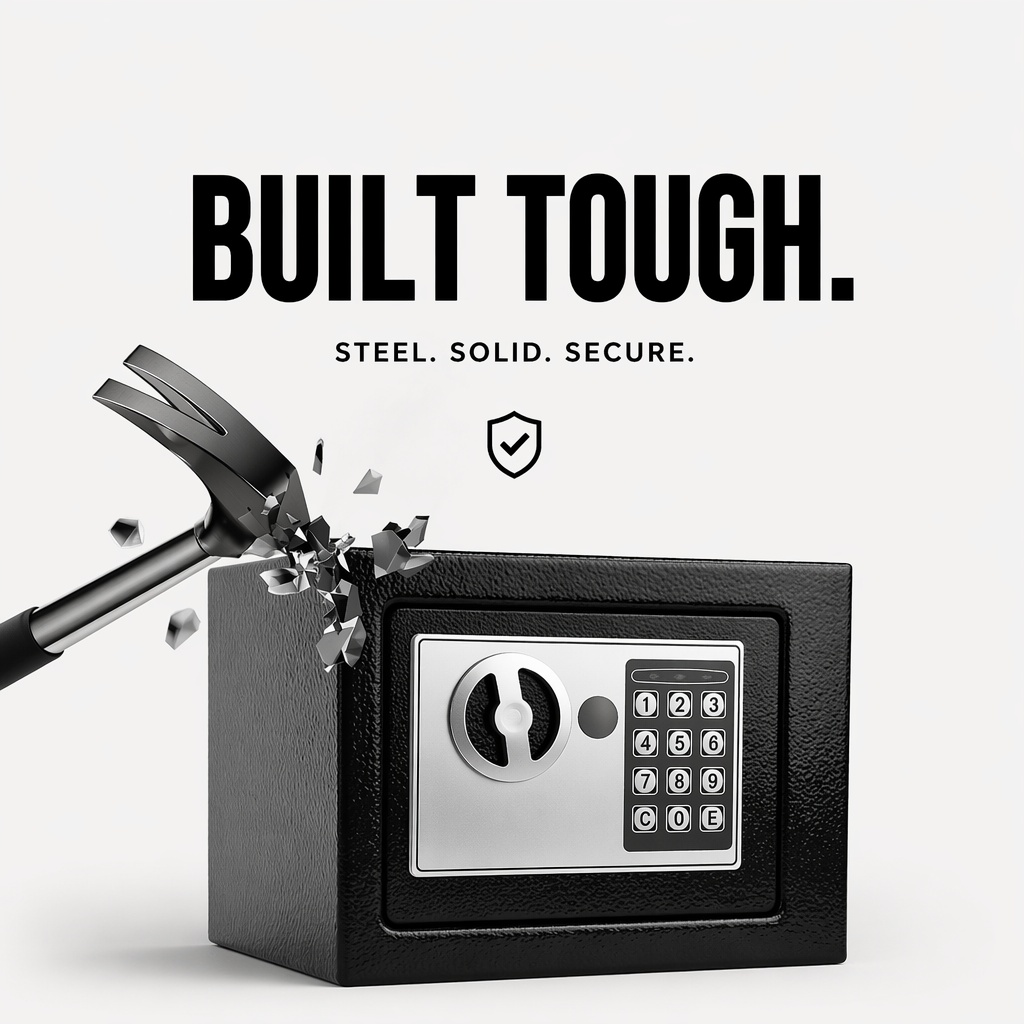 Całkowicie stalowa, elektronic – Home Security Box recenzja i cena