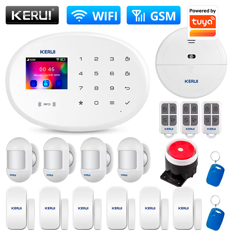 Zestaw alarmowy KERUI do ochro – Sim Gsm Alarm recenzja i cena
