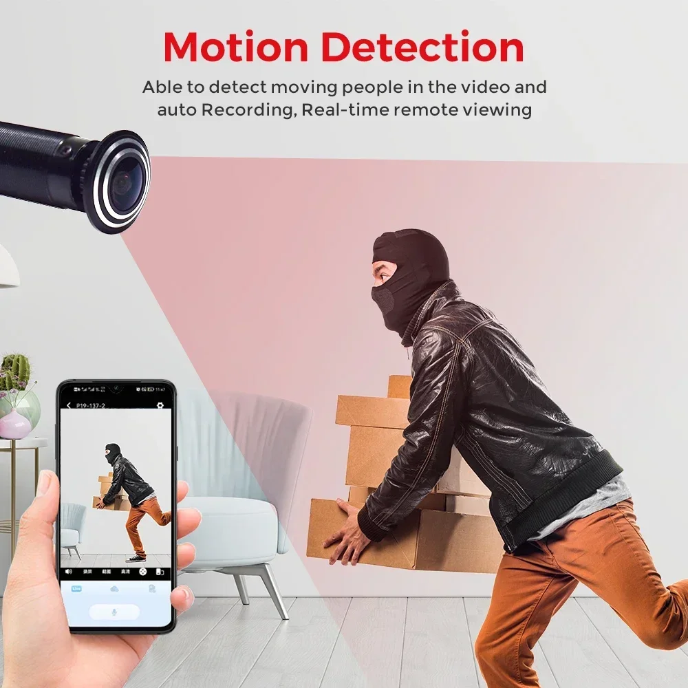 Kamera WiFi PEGATISAN 3MP Tuya – Home Security Front Door Camera recenzja i cena
